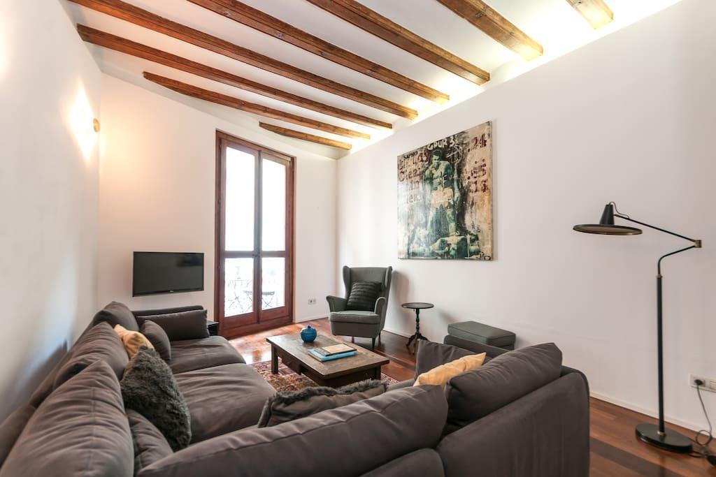 3 Bedroom Near Las Ramblas Appartement